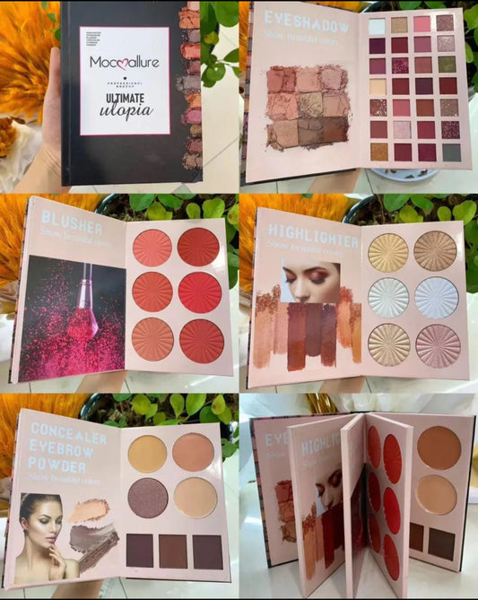 Mocallure 4 step ultimate utopia makeup book kit