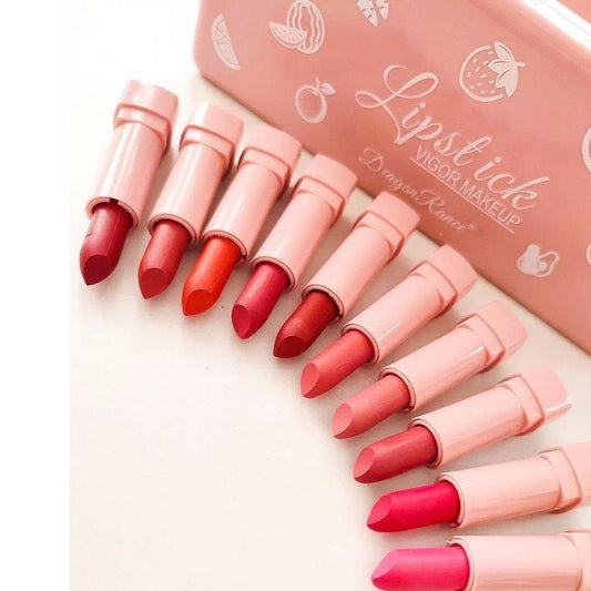 Dragon ranee 10 color lipsticks pack