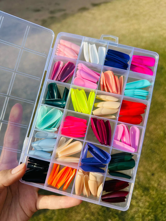 Mocallure Multicolor Artificial Nail Box Pack
