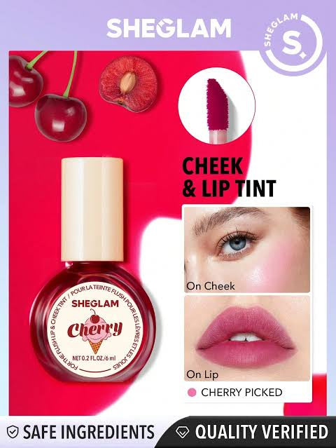 Sheglam lip & cheek tints set of 3