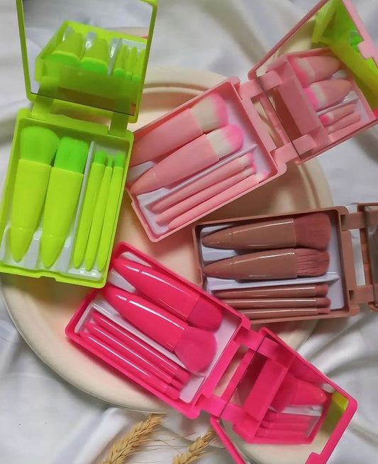 Minage 5 Piece Travel Brush Set