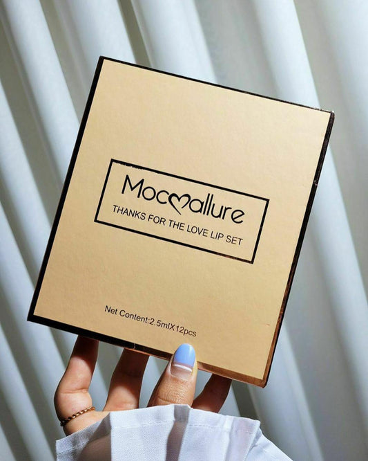 Mocallure matte lipgloss pack of 12 colors