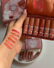 Color castle matte nude lip gloss pack of 6 shades