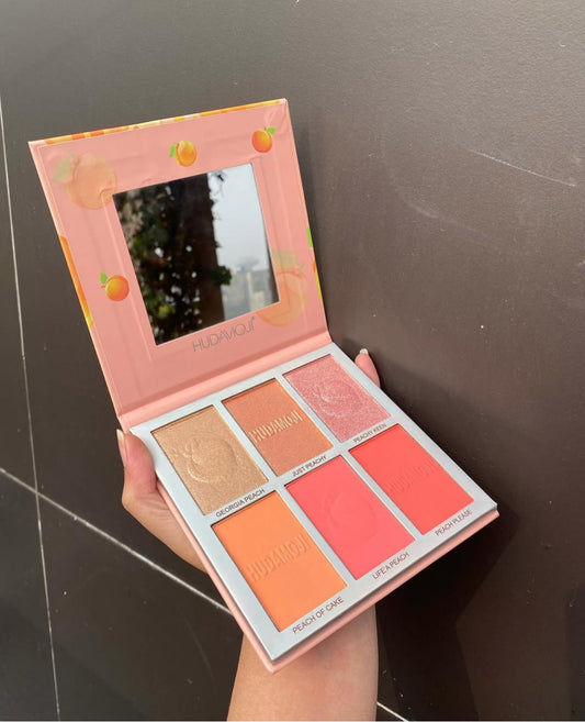 Huda bellini blusher & highlighter palatte limited edition original limited variant
