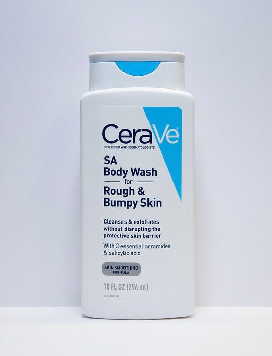 CeraVe SA Body Wash for rough and bumpy skin