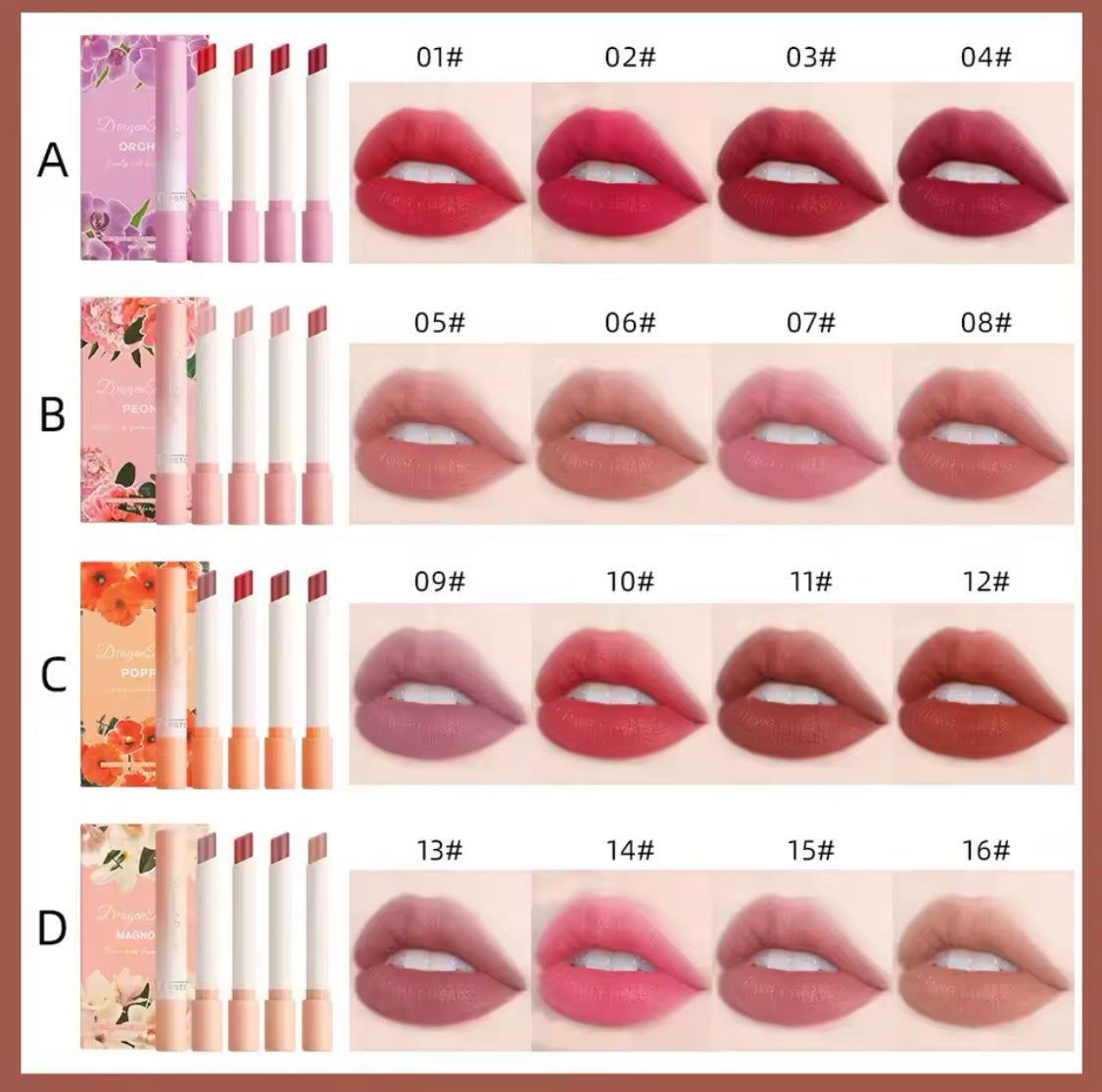 Dragon Ranee lipstick pack