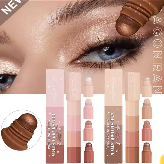Dragon Ranee 4 In 1 Combo pack of 2 Multi purpose Eyeshadow Crayon Pen