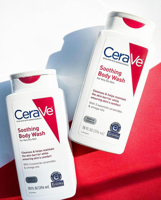 Cerave soothing body wash for very dry skin 296ML