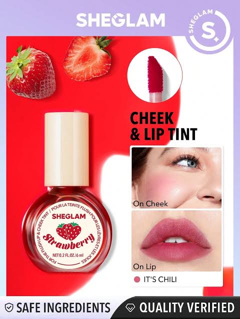 Sheglam lip & cheek tints set of 3
