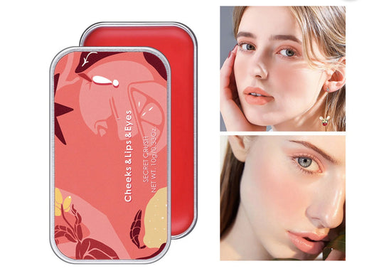 WB organic cherry cream lip & cheek tint pack of 4