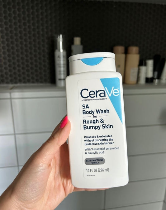 CeraVe SA Body Wash for rough and bumpy skin