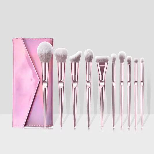 OTWOO 10PC BRUSH SET WITH STORAGE BAG