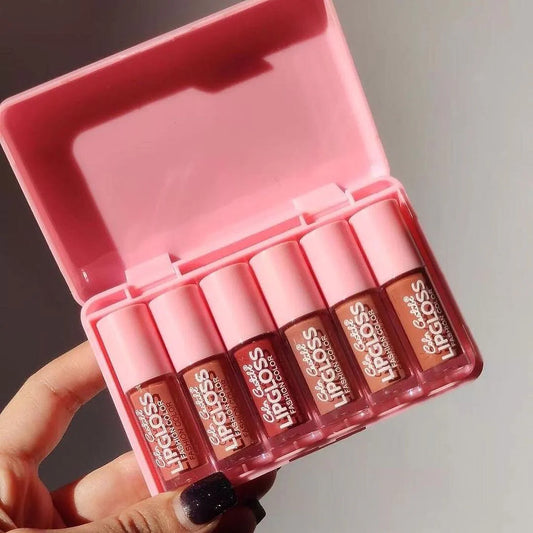 Color castle matte lip gloss pack of 6 shades