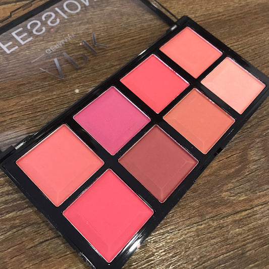 APK 8 color matte blusher pallete
