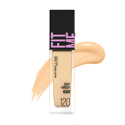 Maybelline Fit me foundation dewy + smooth classic ivory 120