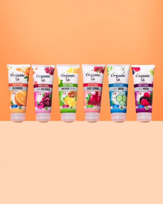 Organic silk facial kit pack of 6