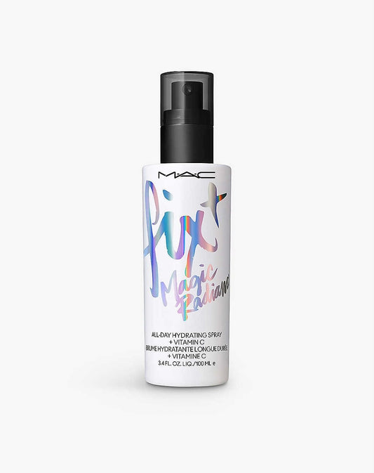 Mac Fix+ Magic Radiance All Day Hydrating Spray black packing