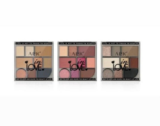 APK in love Eyeshadow palettes set of 3