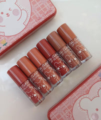 Color castle matte nude lip gloss pack of 6 shades
