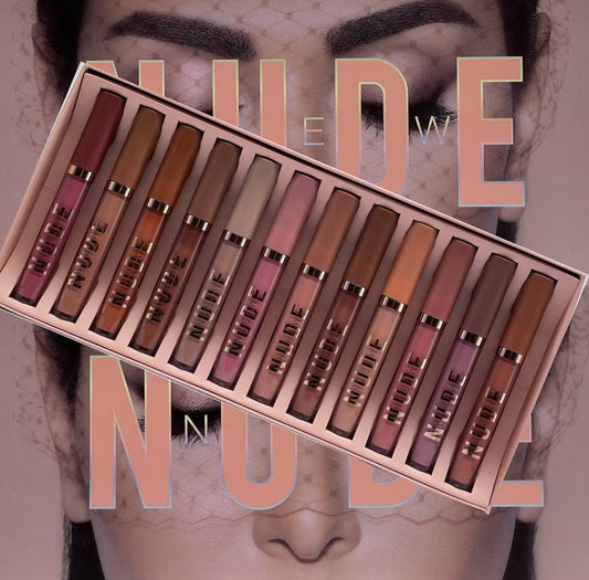 Mocallure Nude matte lipgloss set of 12