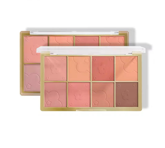 Missrose 8 color natural nude blush palette