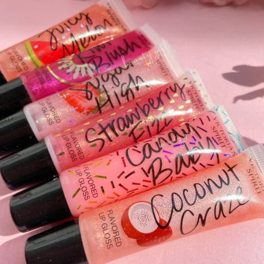 VS Flavoured Glossy Lipgloss pack of 6