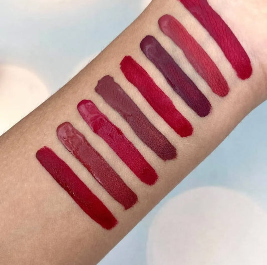 Mocallure Dark Nude Lipgloss Matte 8 Shades Pack.